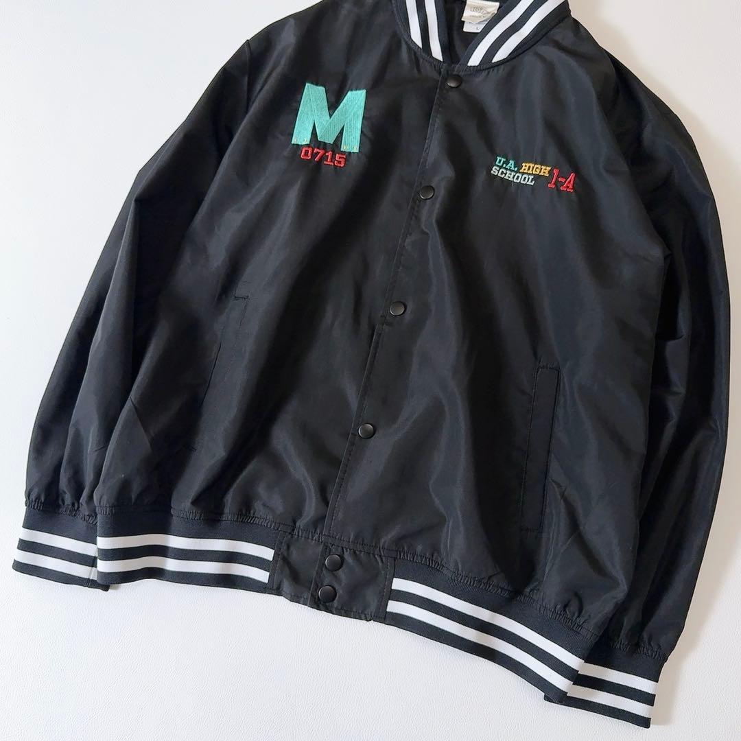 未使用級ꕥヒロアカ 受注生産 限定モデル 緑谷出久 刺繍スタジャン Lサイズ