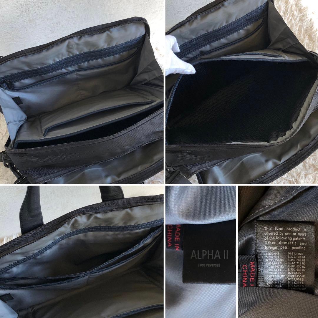 【3way】トゥミ　ビジネスバッグ　リュック　黒　バリスティックナイロン