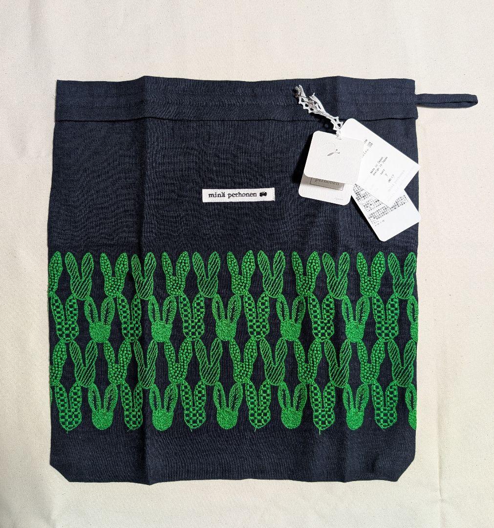 ミナペルホネン　pomppia　 巾着