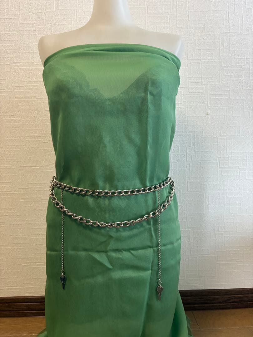 チェーンベルト 鍵付き シルバー　ドルガバ