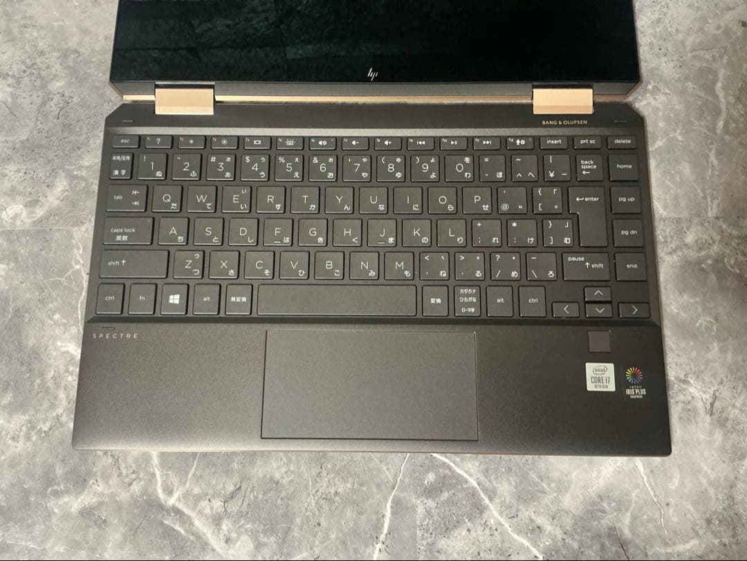 美品 HP SPECTRE corei7メモリ16GB NVMeSSD256GB