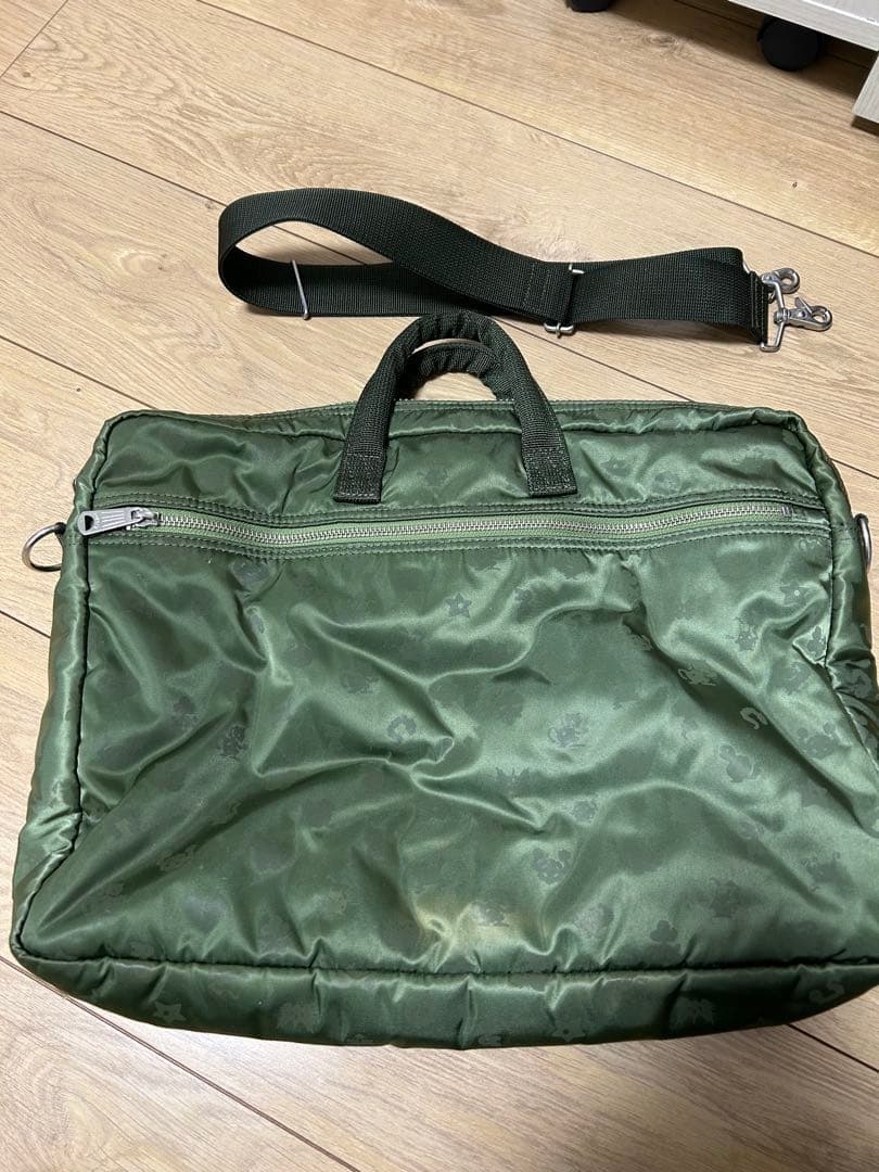 2WAYBRIEFCASE ポケモンセンターシブヤ×PORTER ポケモン 緑