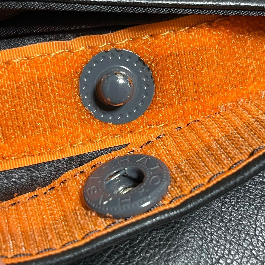 希少品　PORTER　ポーター　吉田カバン　ブラック　本革　タンカー　レザー