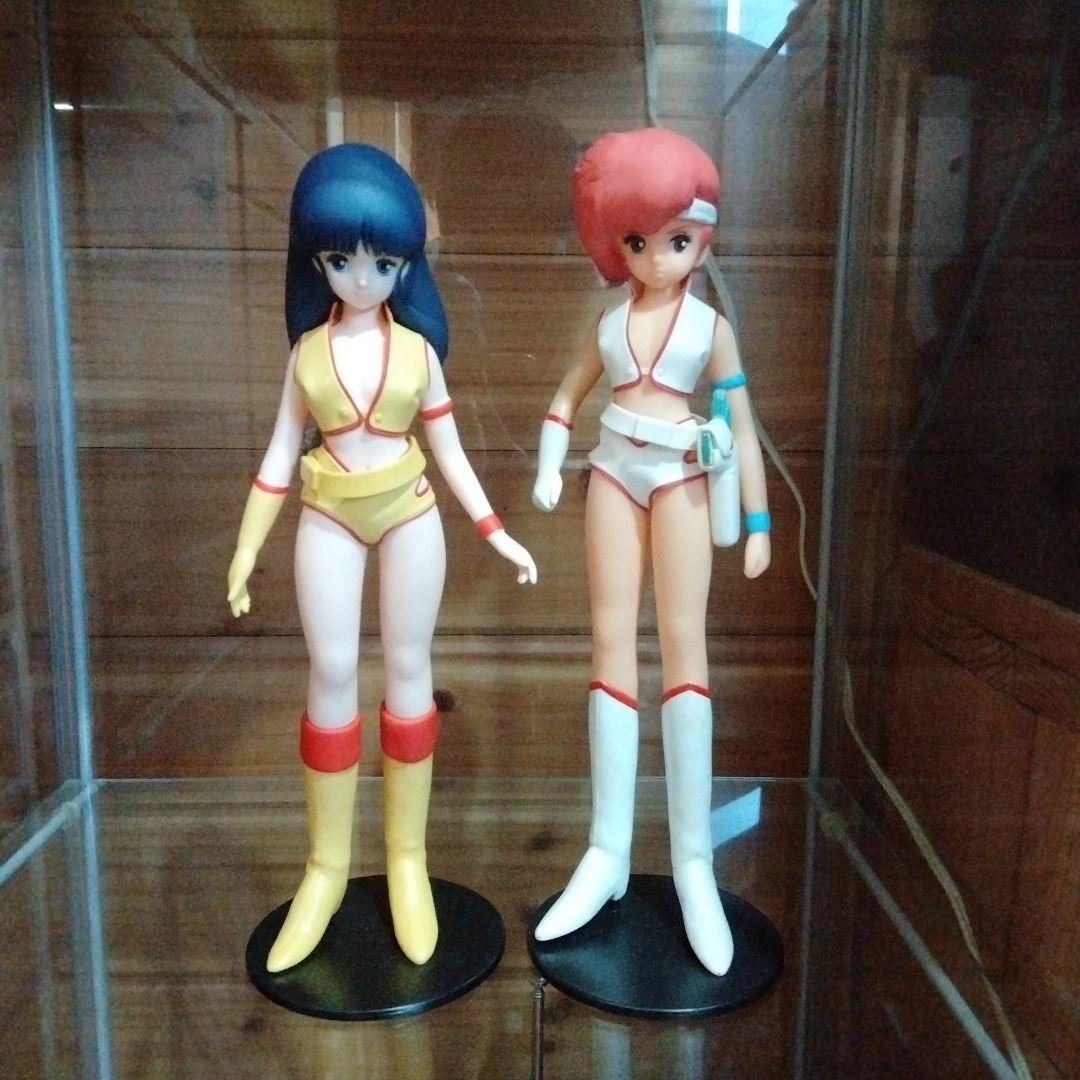 ダーティペア　ユリ　ケイ　フィギュア　ソフビ