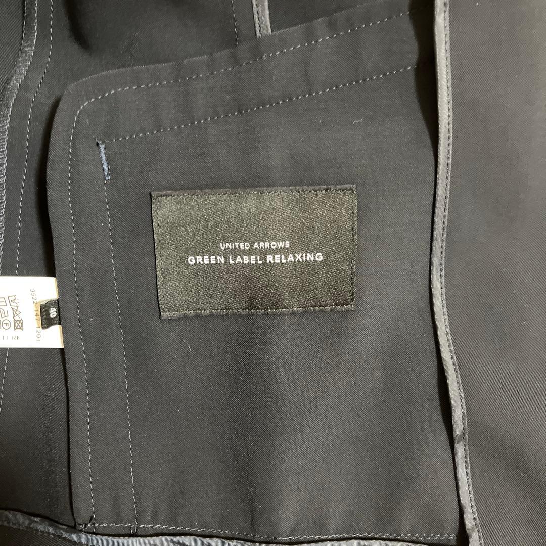 GREEN LABEL RELAXING パンツスーツ 38 ネイビー