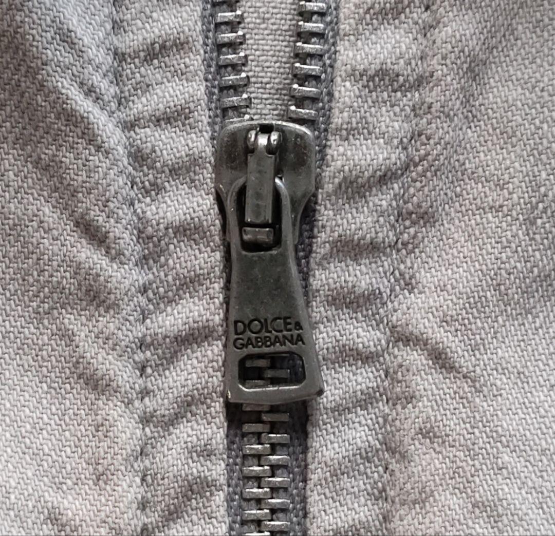 DOLCE & GABBANA　ジップアップデニムジャケットSICILIA　39