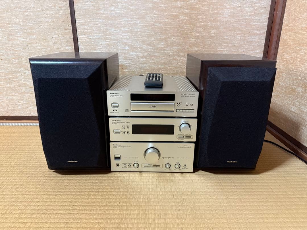【O-2116】Technics ミニコンポ SU-A70 SB-M300