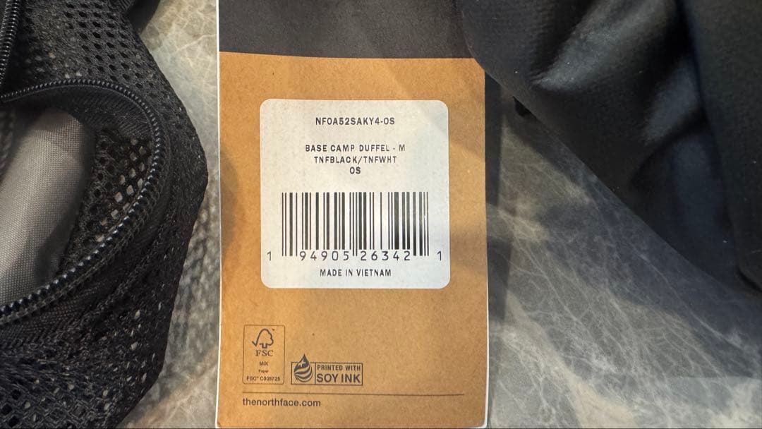 新品 THE NORTH FACE BASE CAMP DUFFEL M