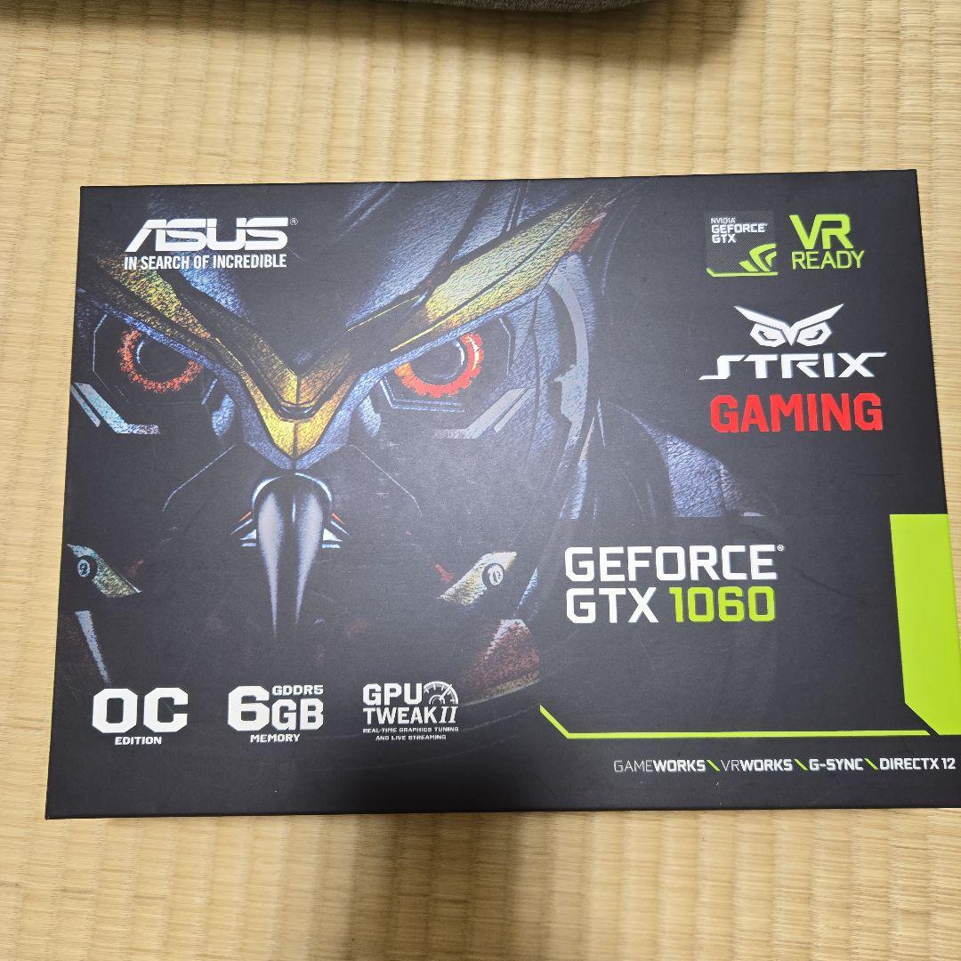 グラフィックボード・グラボ・ビデオカード ASUS STRIX GTX 1060 OC Edition 6GB