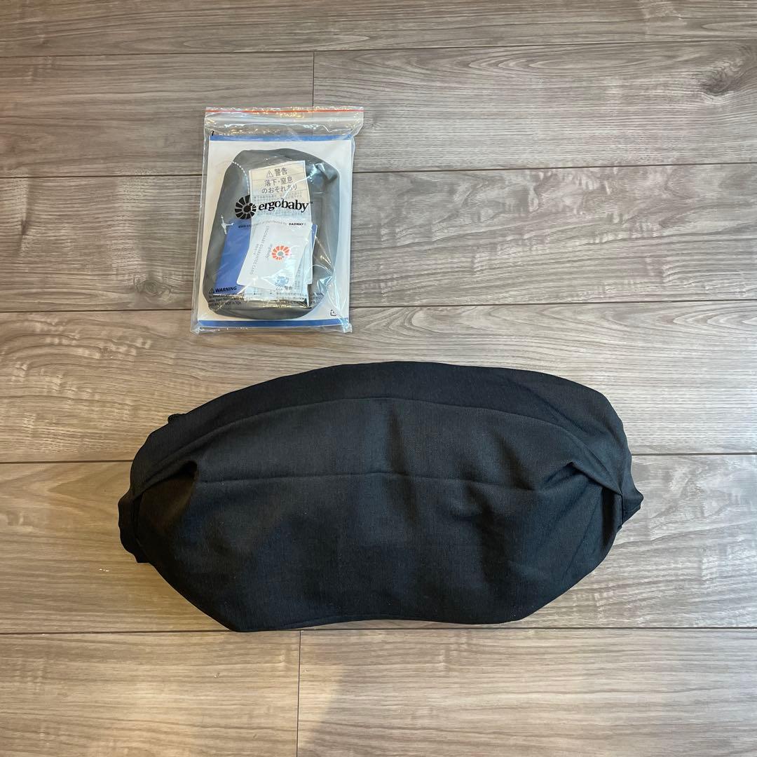 【エルゴベビー 】グレー 抱っこ紐 収納ポーチ付き➕収納バッグ付き
