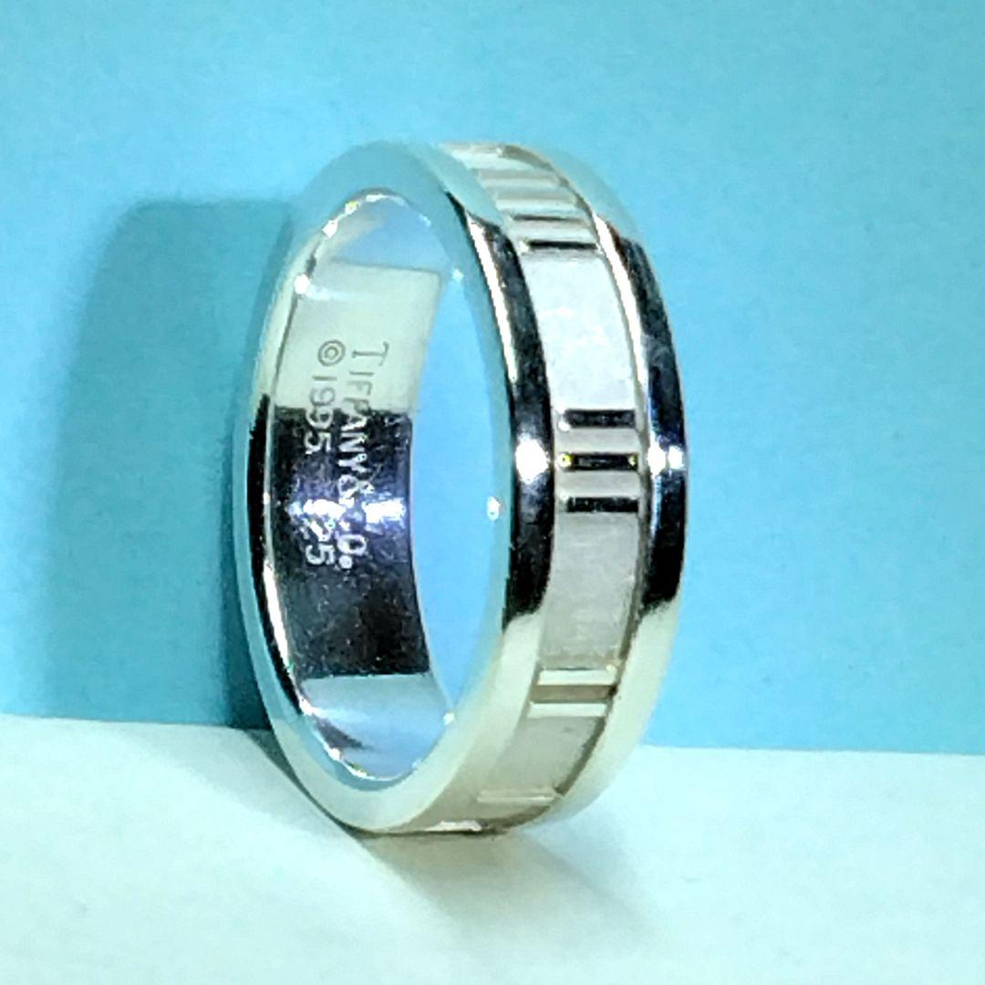 ティファニーアトラスリング 17.5号　新品仕上げ　ほぼ無傷未使用に近い
