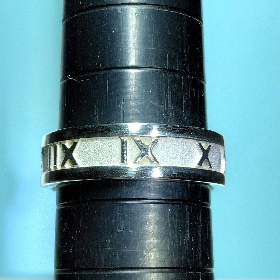 ティファニーアトラスリング 17.5号　新品仕上げ　ほぼ無傷未使用に近い