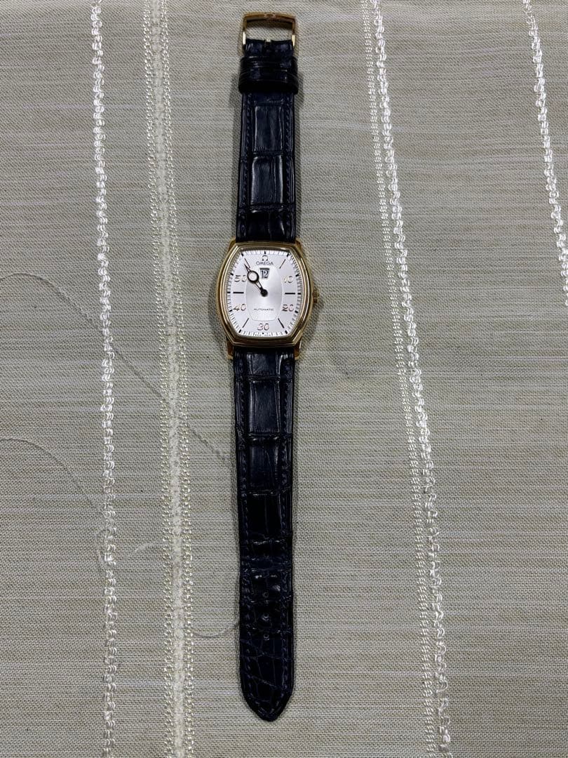 デッドストック級 オメガ デビル ジャンピングアワー 18金無垢【お勧め】 必見