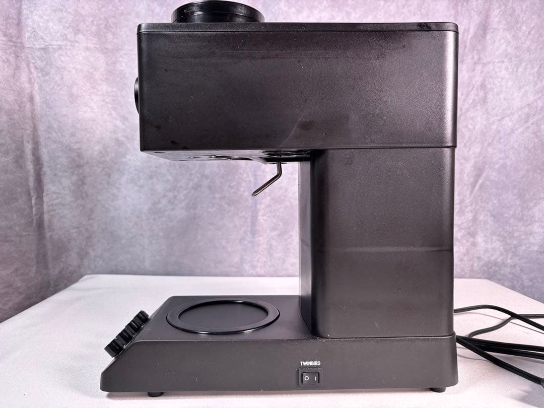 田口護氏監修 コーヒーメーカー 全自動3杯用 ブラックTWINBIRD 燕三条