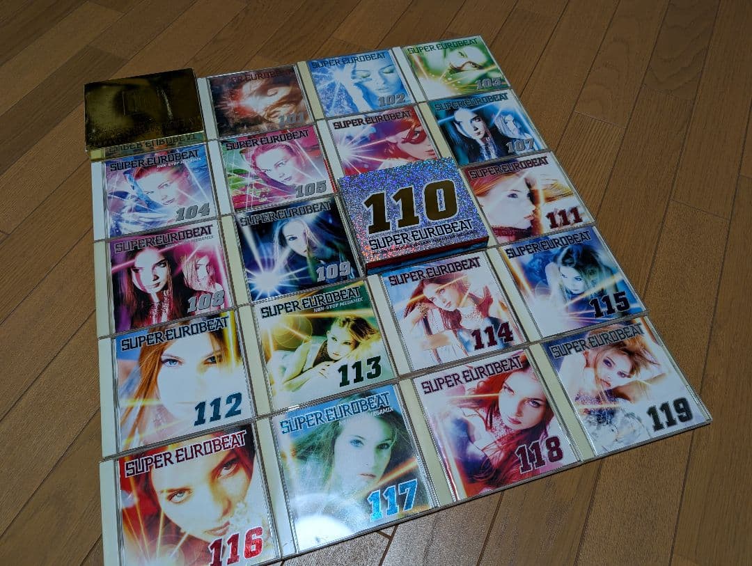 CD『スーパーユーロビート』vol.100〜vol.119までの20枚セット！！