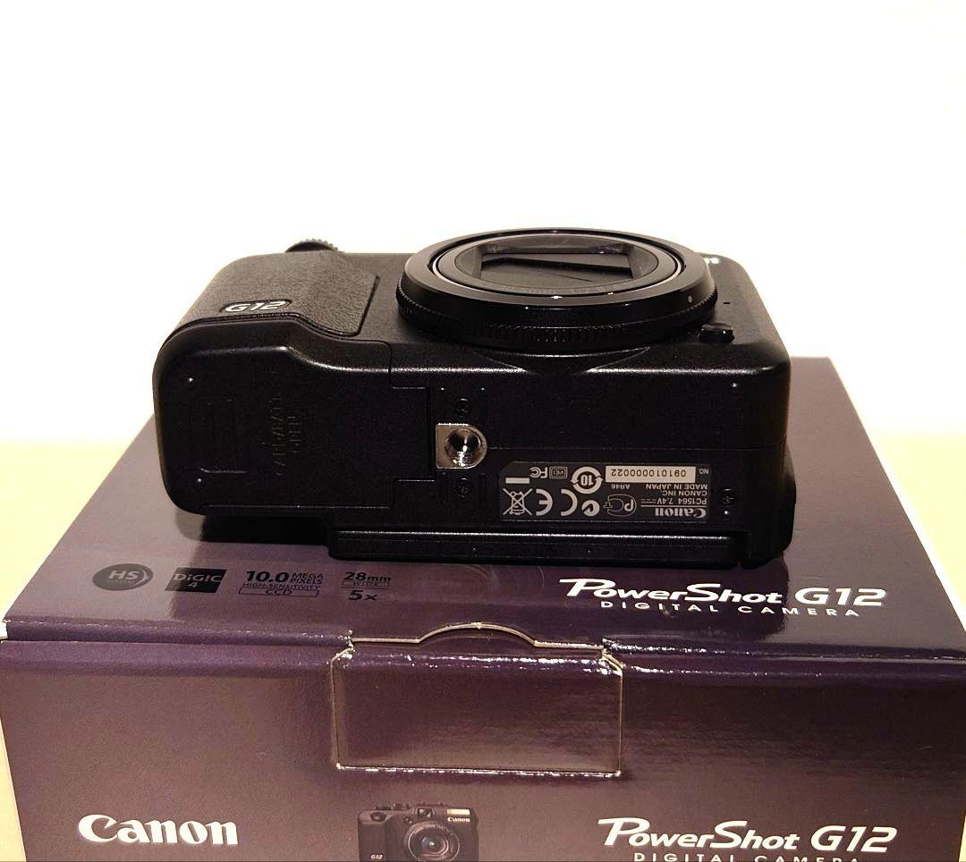 中古良品　Canon キヤノン PowerShot G12 PSG12 デジカメ