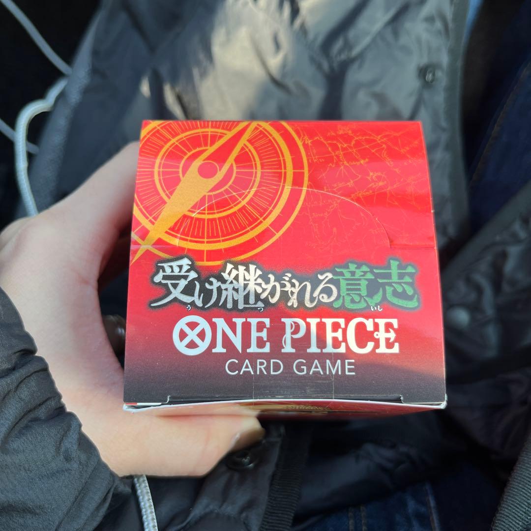 ワンピースカード 受け継がれる意志 1BOX テープ付き 新品未使用品