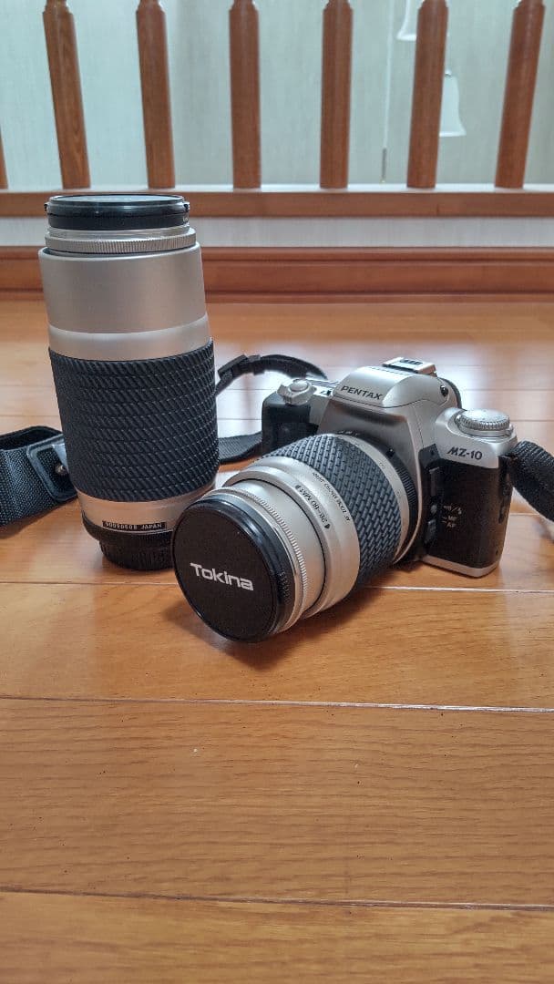 PENTAX MZ-10QD(B)　望遠レンズ、鞄付き