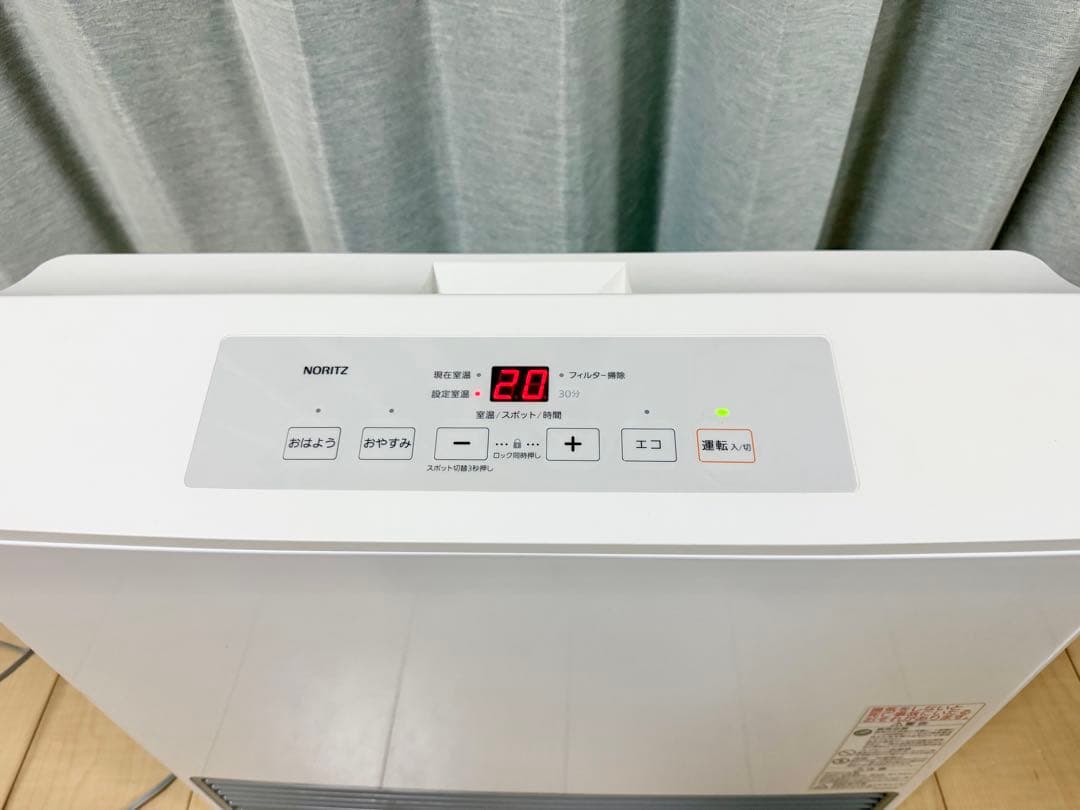 良品 NORITZ ノーリツ ガスファンヒーター GFH-5802S LPガス