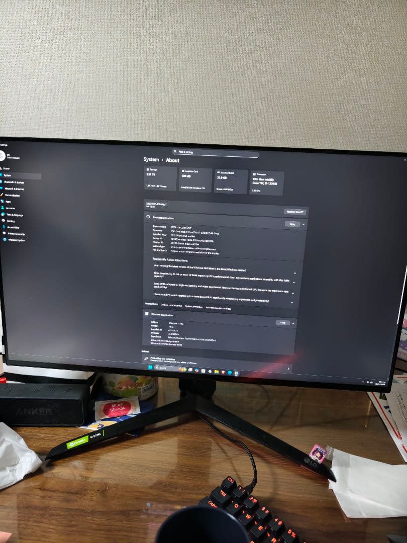 LG 4Kゲーミングモニター27インチ 27GP95RP-B