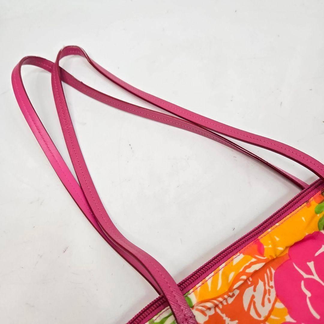 極美品 PRADA 2way トートバッグ ボタニカル ショルダー カード付