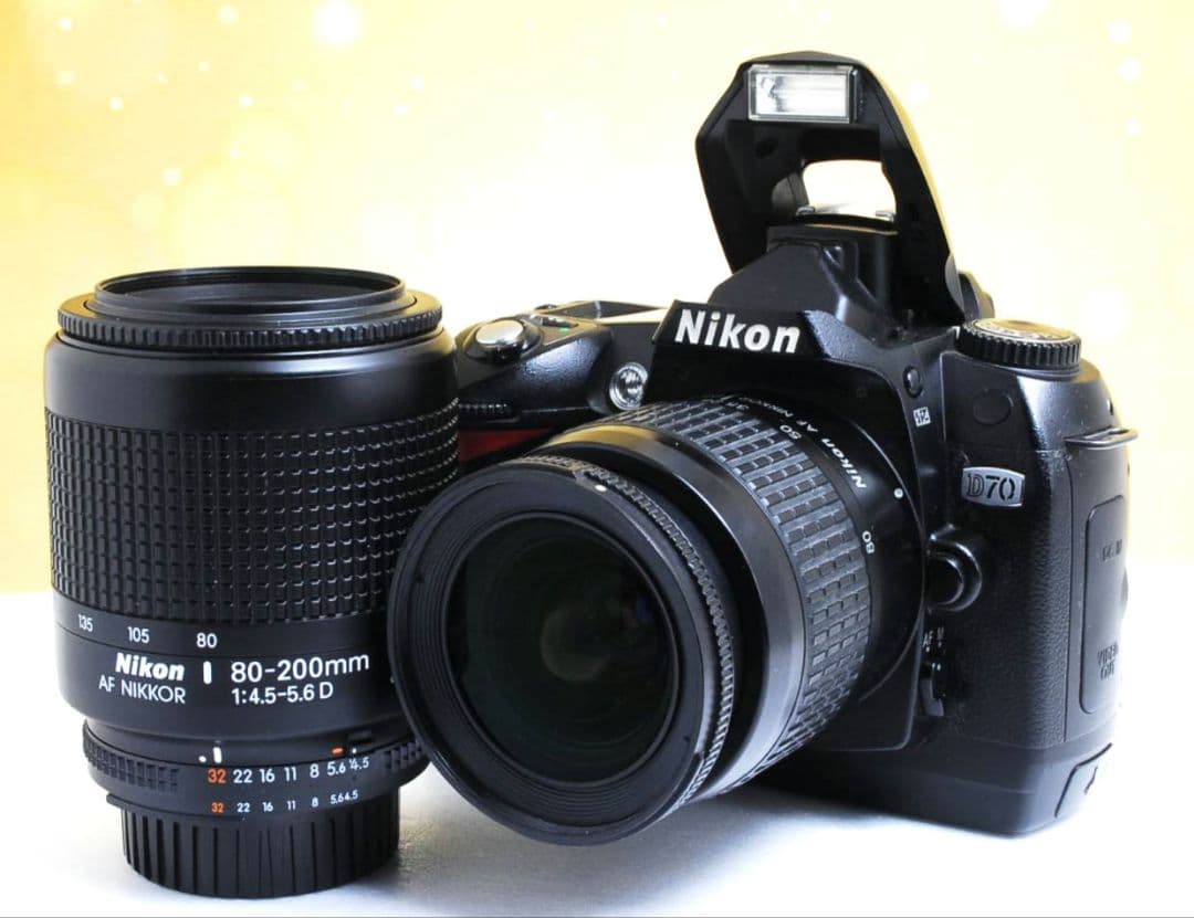 maomao様　　NIKON　D70　ダブルレンズ⚡️初心者⚡️ニコン⚡️