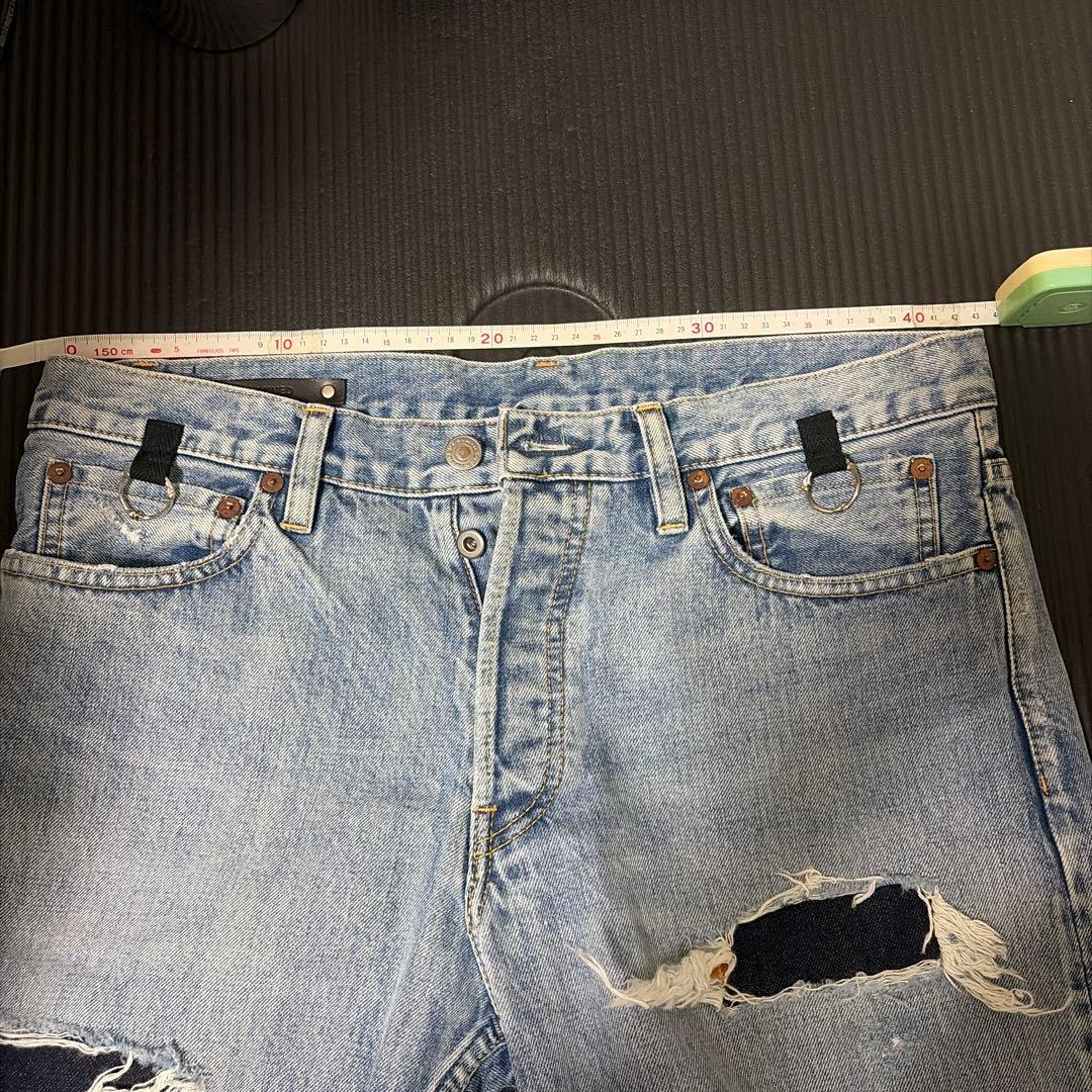 パンツ Soloist x MINEDENIM grunge jeans W33