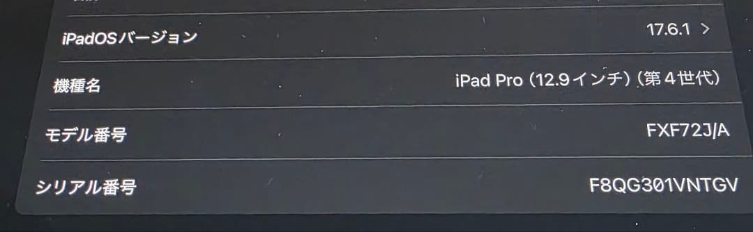 iPadPro12.9Wi-Ficellular512GB4世代スペースグレー