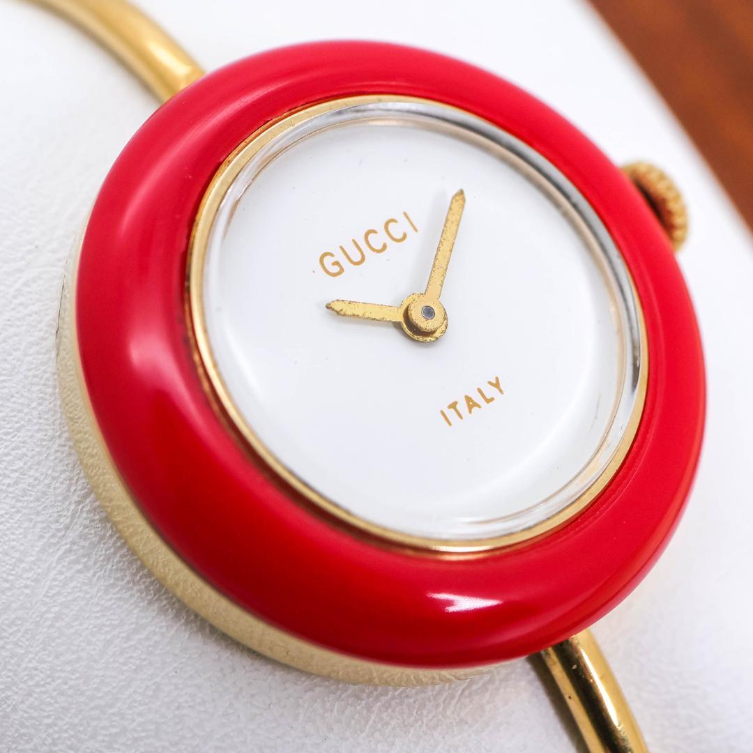 稼働 GUCCI 腕時計 機械式 手巻き チェンジベゼル 12色 2824