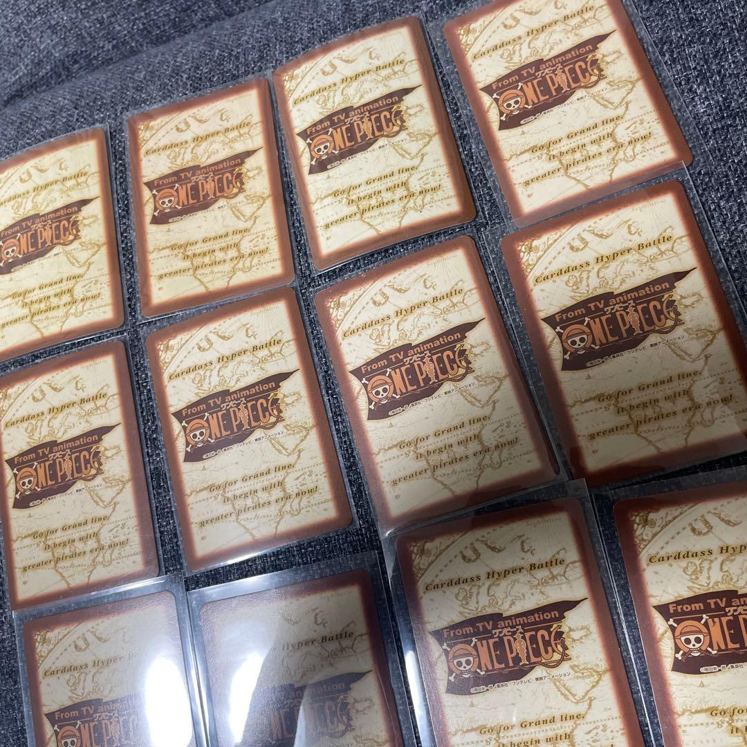 旧ワンピースカードダス　ハイパーバトル　C01 ルフィなど　まとめ売り