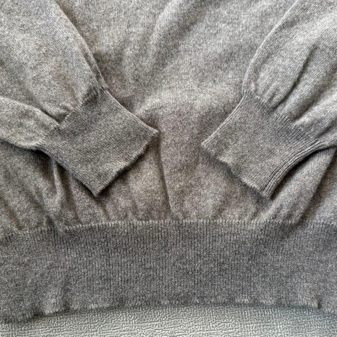 FEDELI ベージュ クルーネックセーター