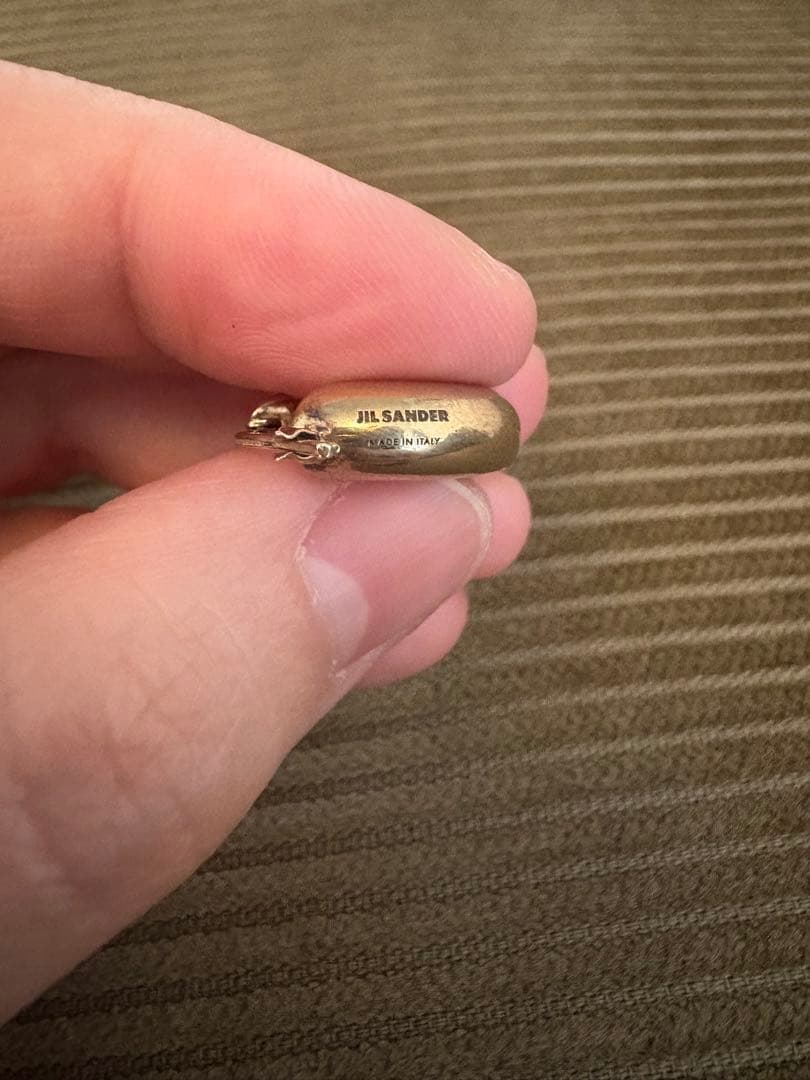 JIL SANDER ジルサンダー フープピアス 片耳