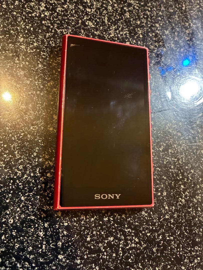 SONY デジタルオーディオプレーヤー レッド