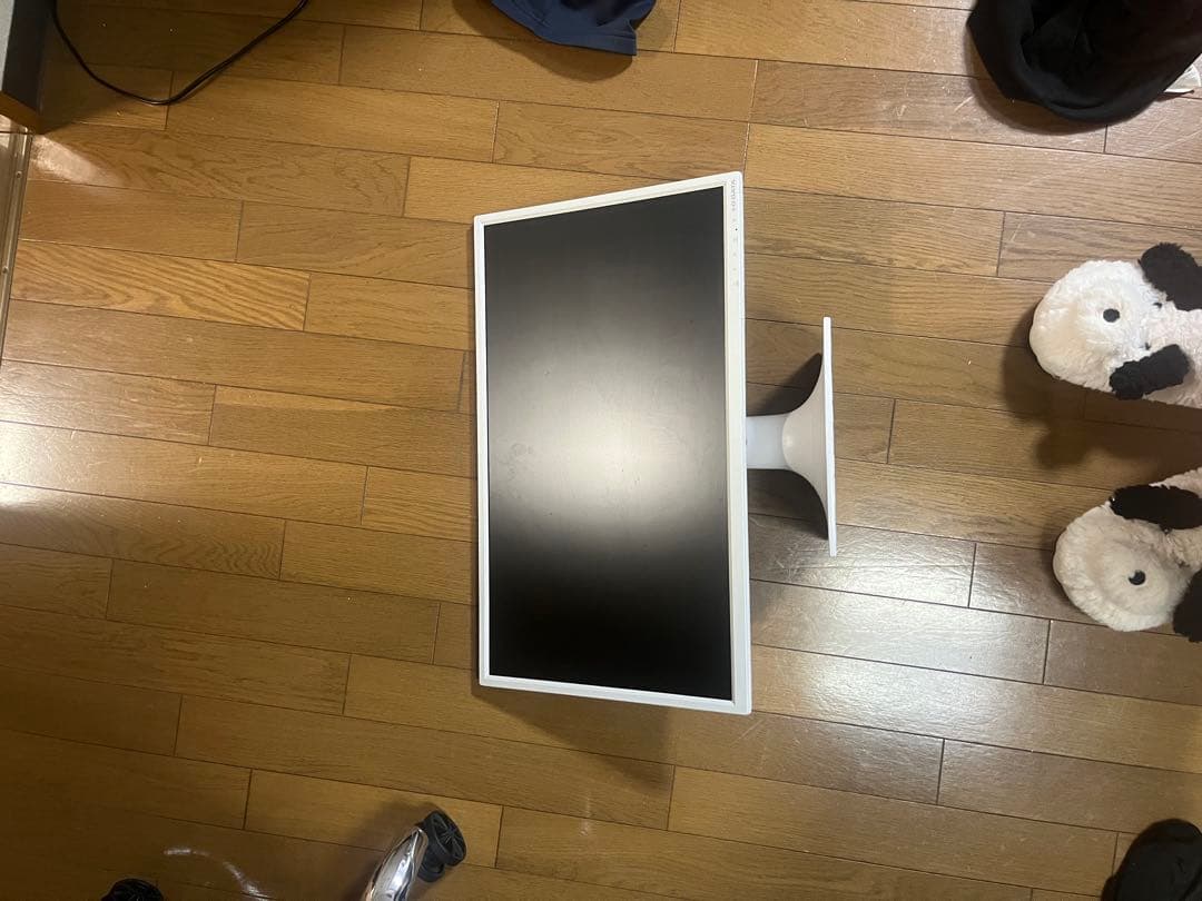 ホワイト スリムデザイン モニター 本体