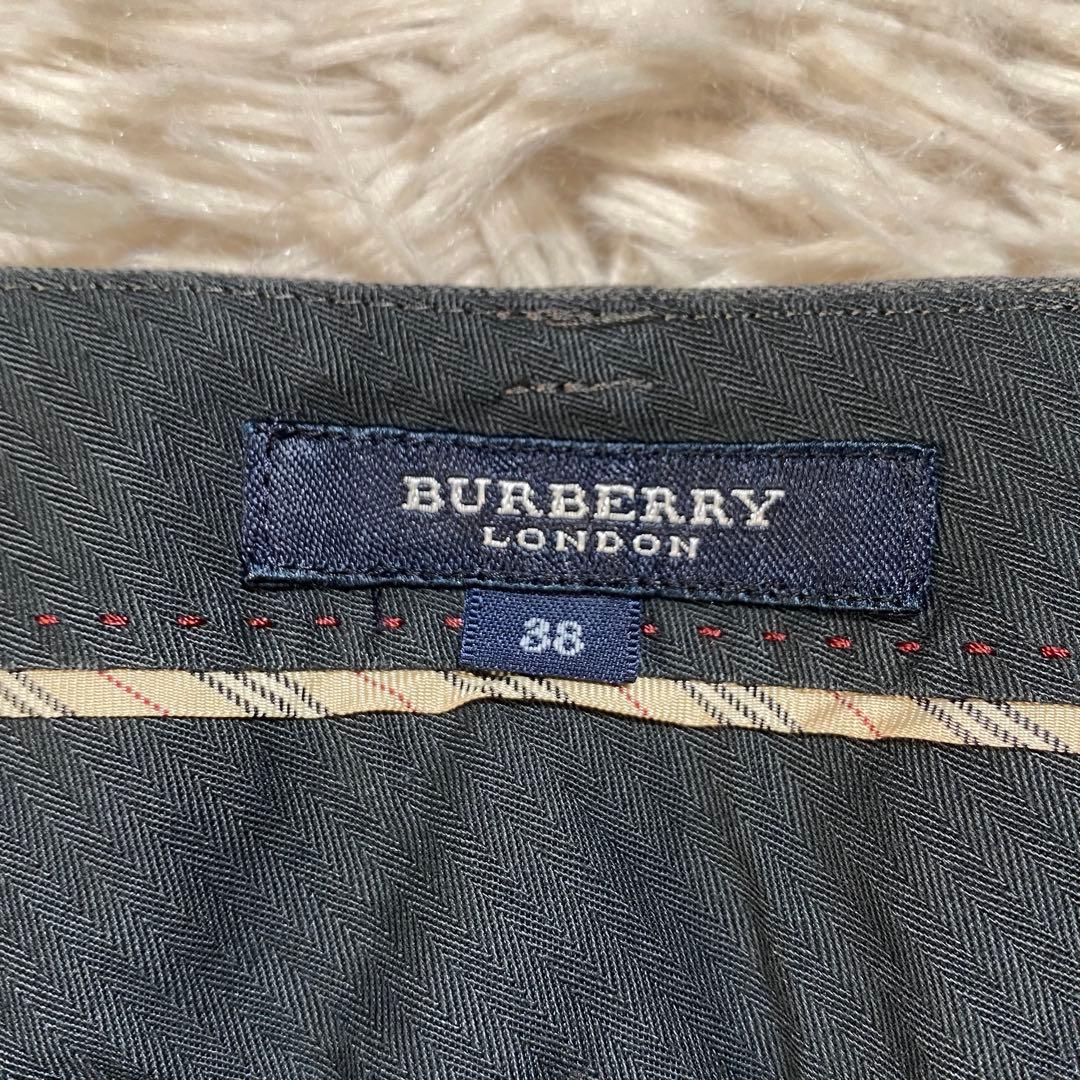 希少♡バーバリーロンドン ストライプスーツ シャドーホース ハイウエスト