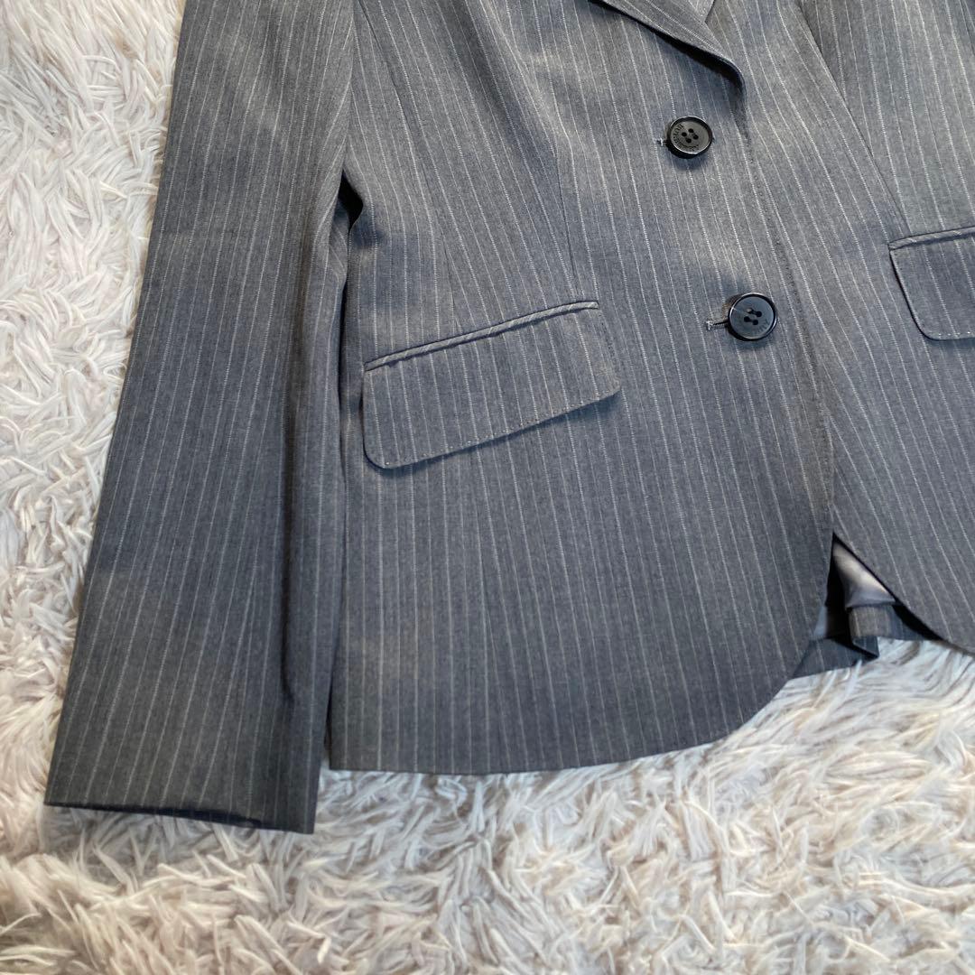 希少♡バーバリーロンドン ストライプスーツ シャドーホース ハイウエスト