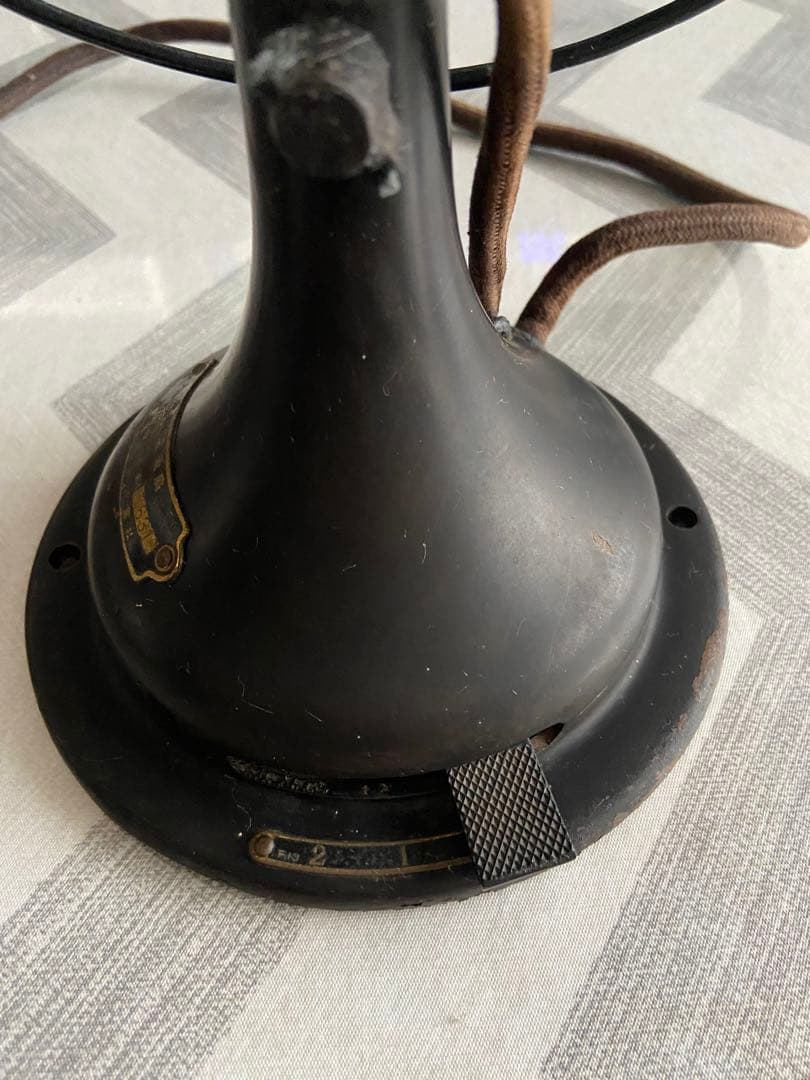 三菱のレトロ扇風機:希少タイプ！