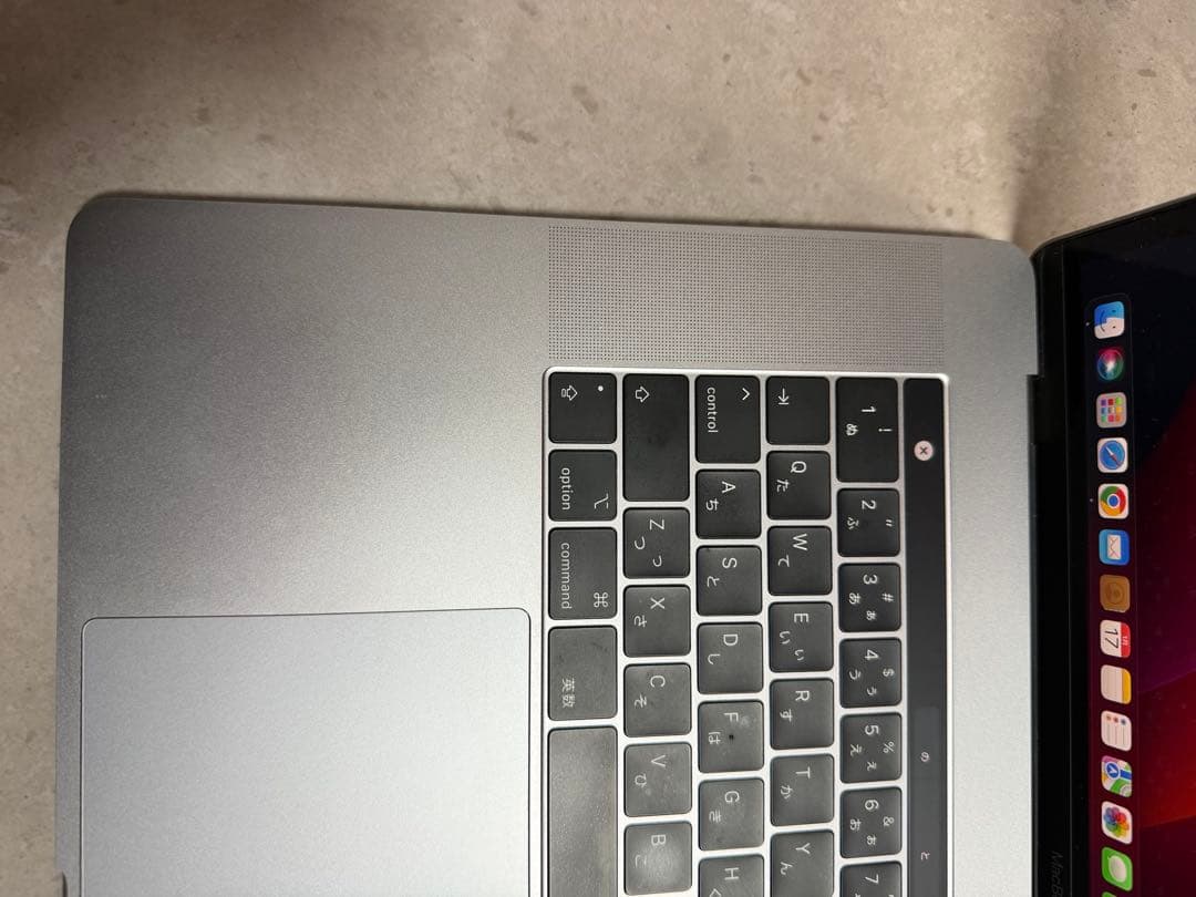 MacBook Pro 15インチ 2018 / 16GB / 256GB
