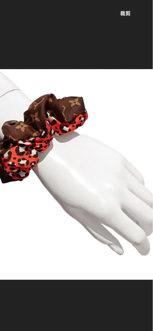 LOUIS VUITTON ヘアシュシュ モノグラム