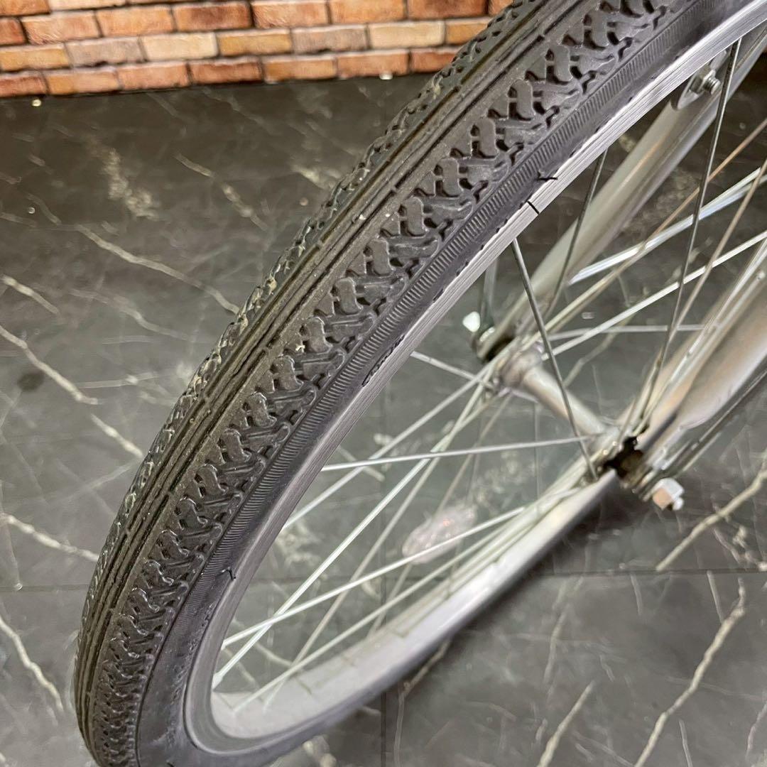 引き取り価格【92】子供用自転車 innovation factory グレー