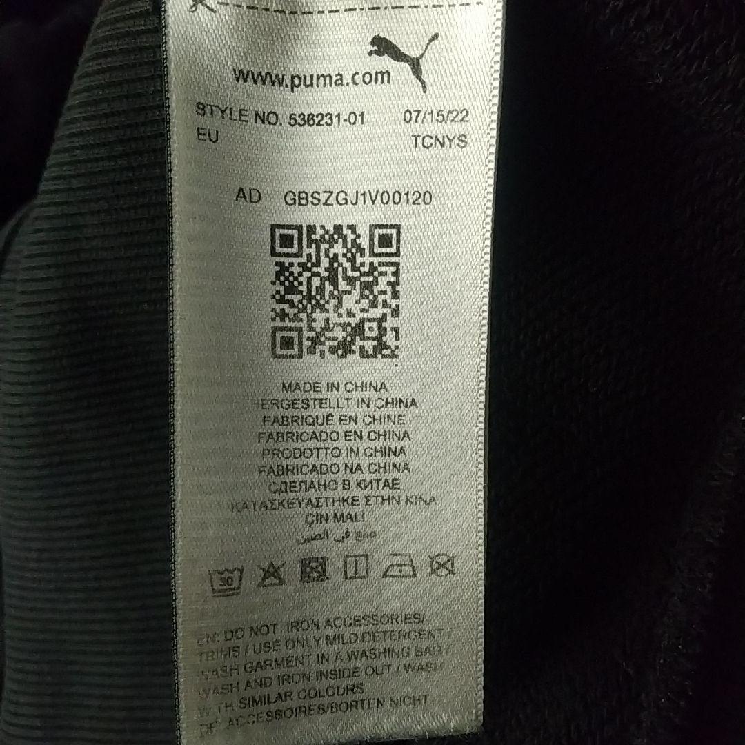 人気コラボ☆puma × ami paris 刺繍ロゴ パーカー M ブラック