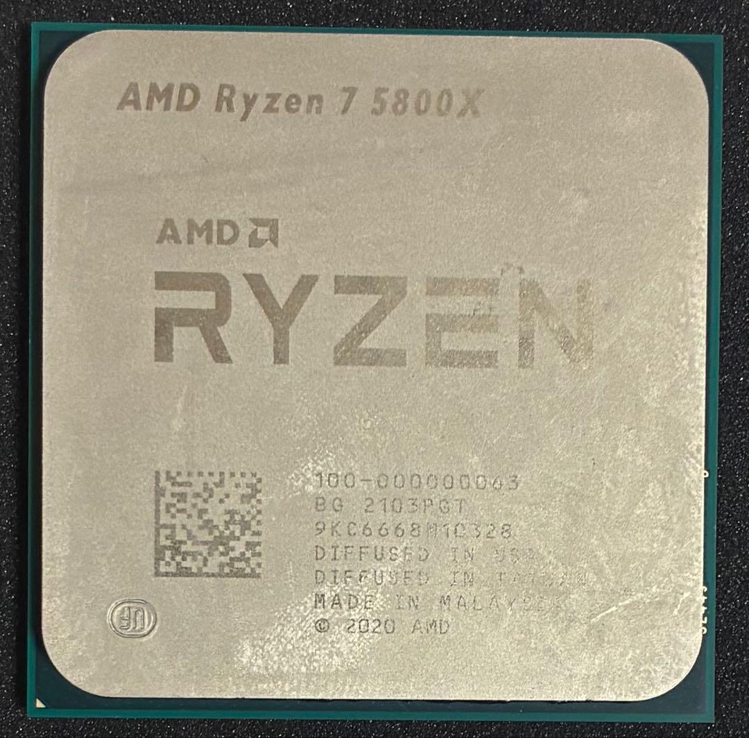 【中古】AMD Ryzen 7 5800X