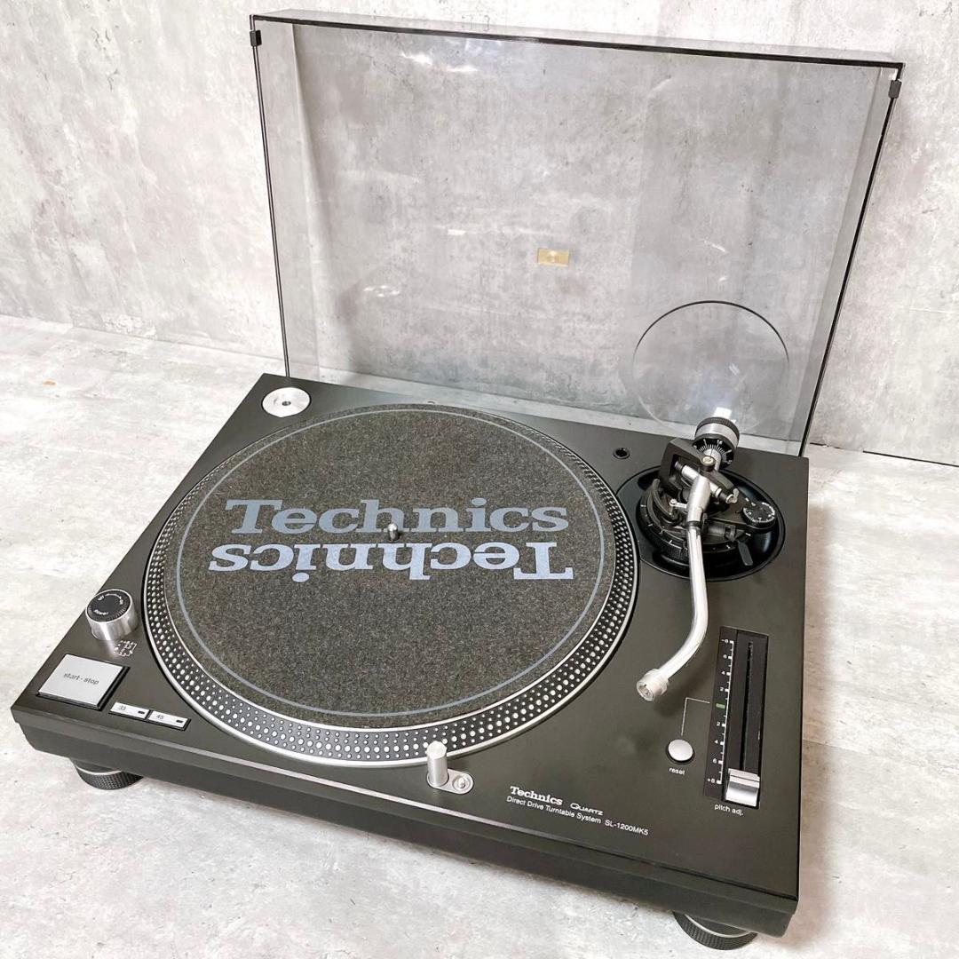 テクニクス SL-1200MK5 ターンテーブル 2台 元箱 取説 新品針付き