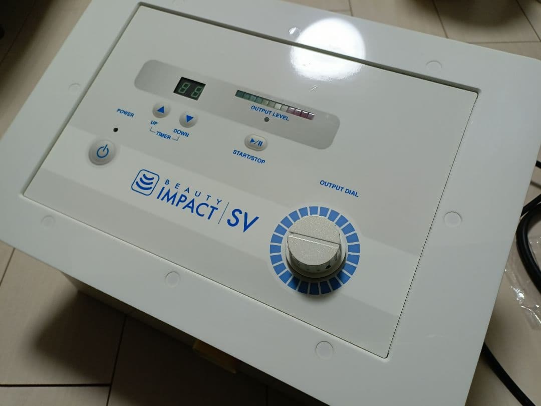 【中古品】超短波美容器「BEAUTY IMPACT SV」セット