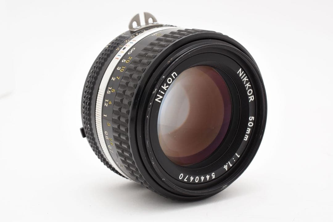 【美品】Nikon Ai-s NIKKOR 50mm f/1.4 単焦点レンズ