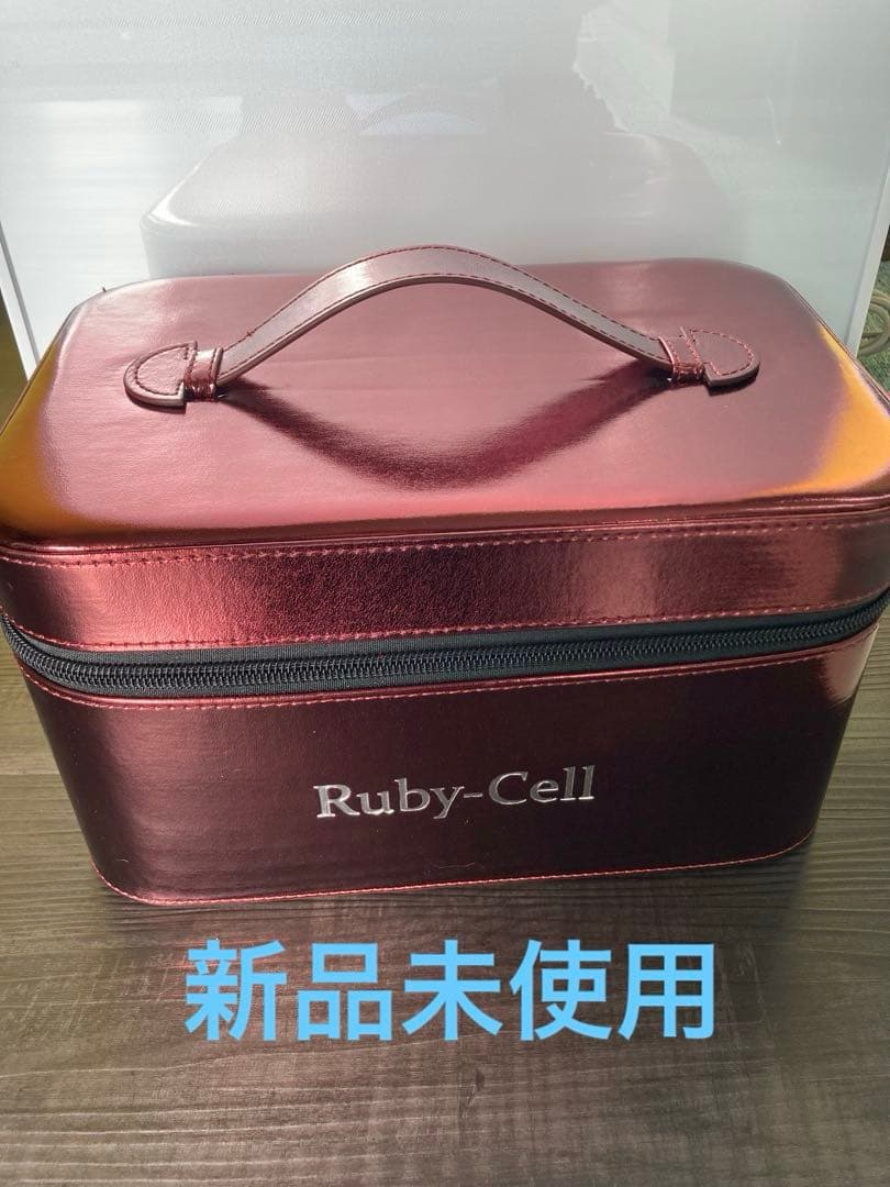 Ruby-Cell 美顔器セット メタリックレッド