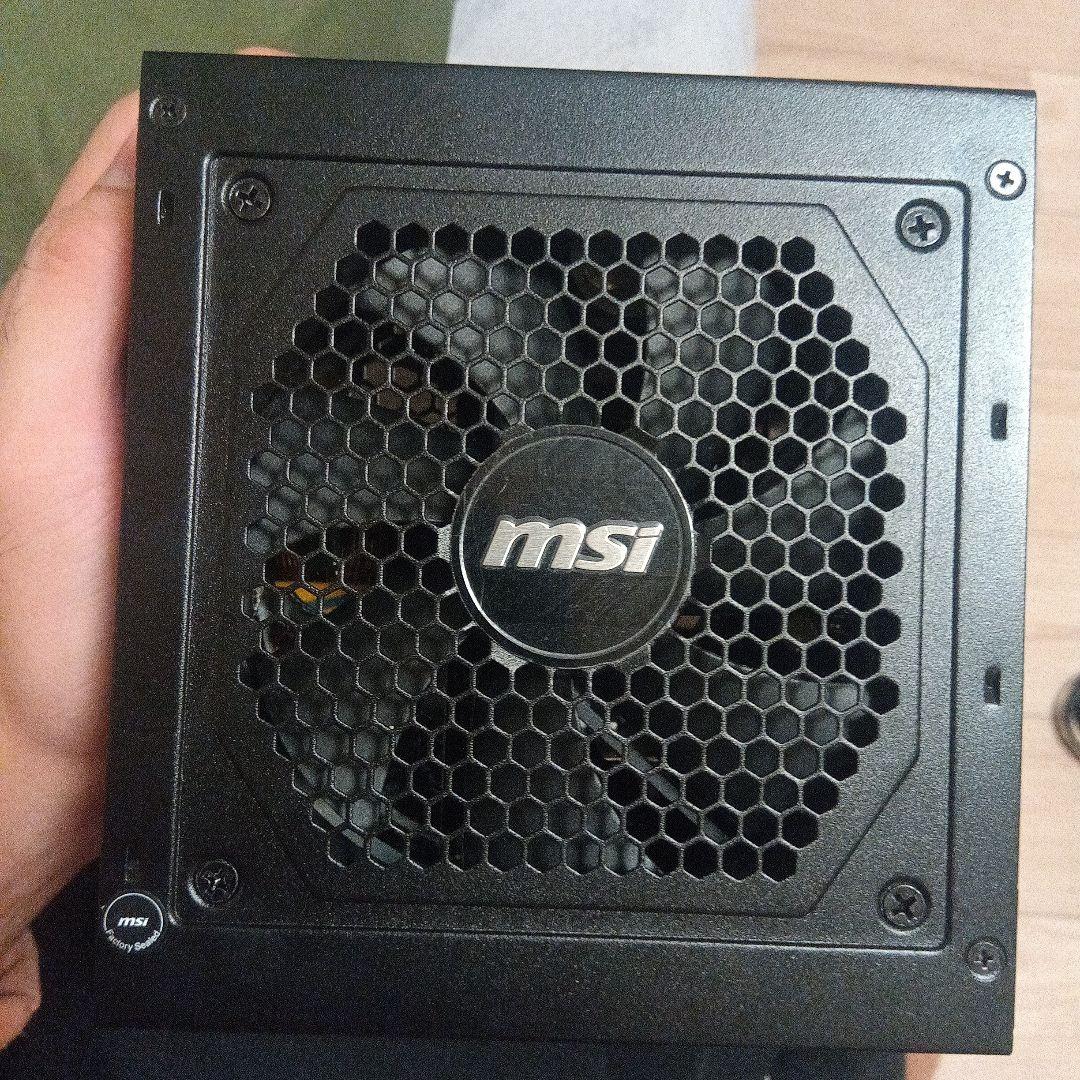 MSI MAG A750GL PCIE 750W 電源ユニット
