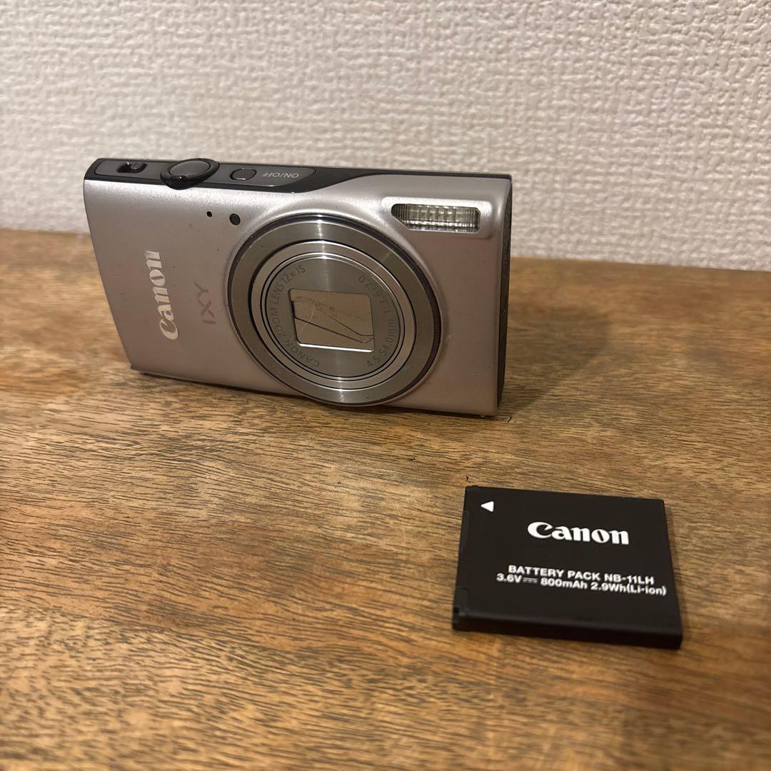 【限定値下げ】Canon デジタルカメラ　IXY640 シルバー　※充電器なし