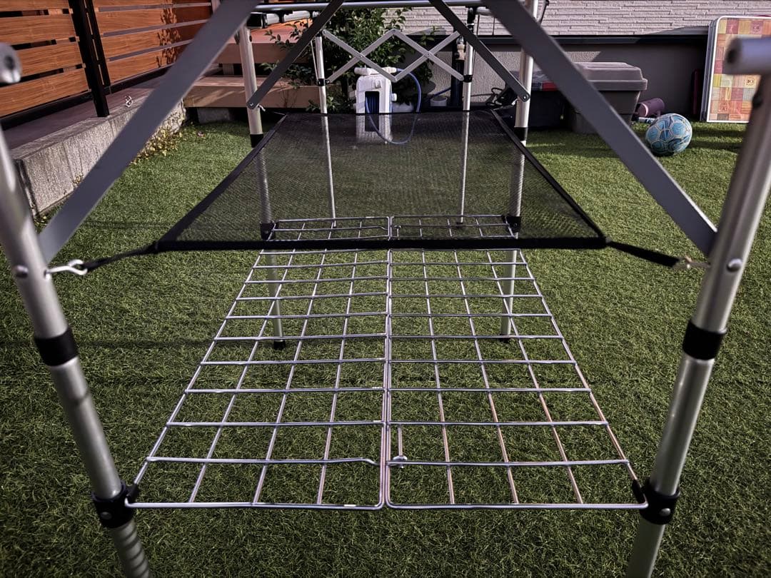 コールマン アウトドアテーブル2点セット ナチュラルモザイク