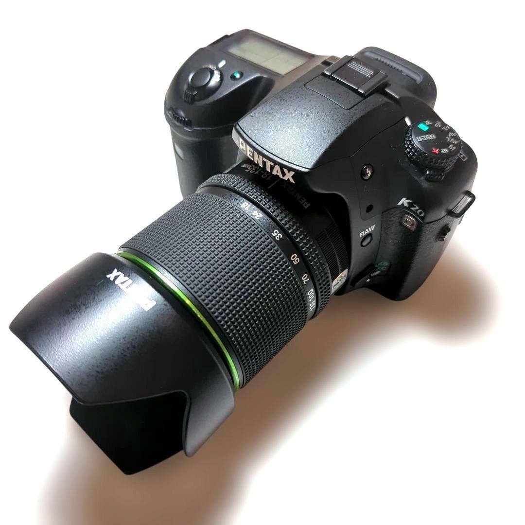 PENTAX K20D デジタル一眼レフカメラ 本体 バッテリー付　レンズ
